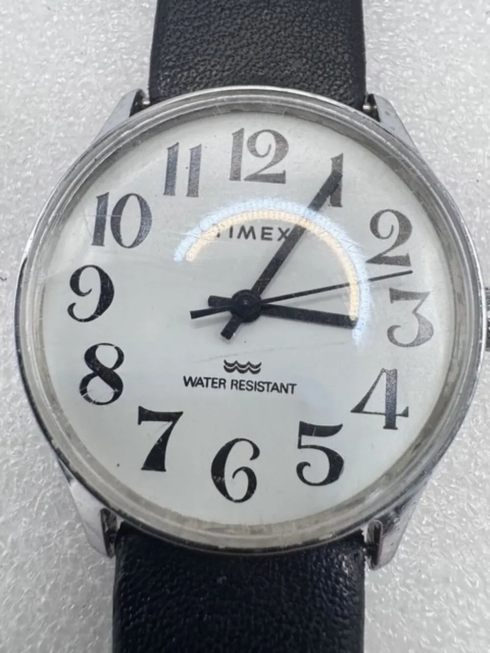 Vintage TIMEX Mercury Easy Reader Taiwan Men's 34mm Watch Mechanical